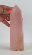 Load image into Gallery viewer, Rose Quartz Gemstone Tower
