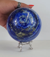 Load image into Gallery viewer, Lapis Lazuli Gemstone Sphere
