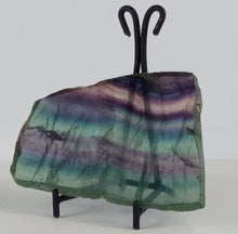 Load image into Gallery viewer, Rainbow Fluorite Gemstone Slab
