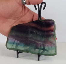 Load image into Gallery viewer, Rainbow Fluorite Gemstone Slab
