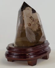 Load image into Gallery viewer, Smokey Quartz Gemstone Double Terminated Tower With Phantom Quartz Gemstone
