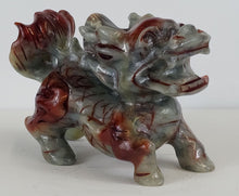 Load image into Gallery viewer, Carnelian Gemstone Dragon Figure
