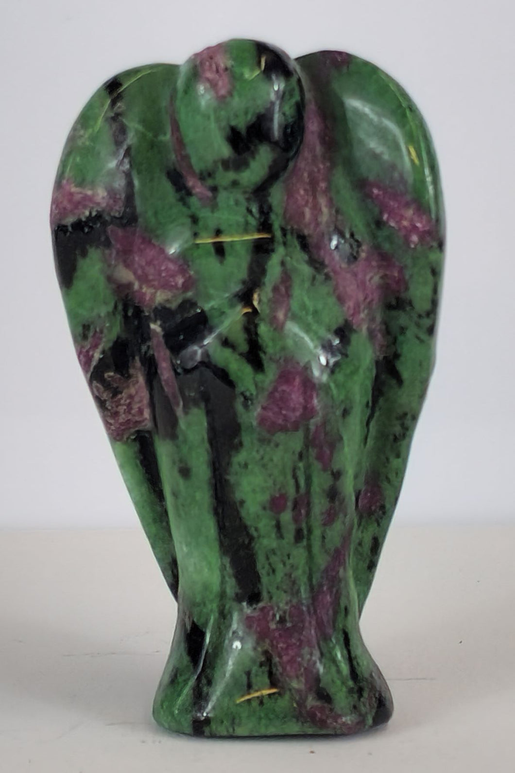 Zoisite Gemstone Angel Figurine