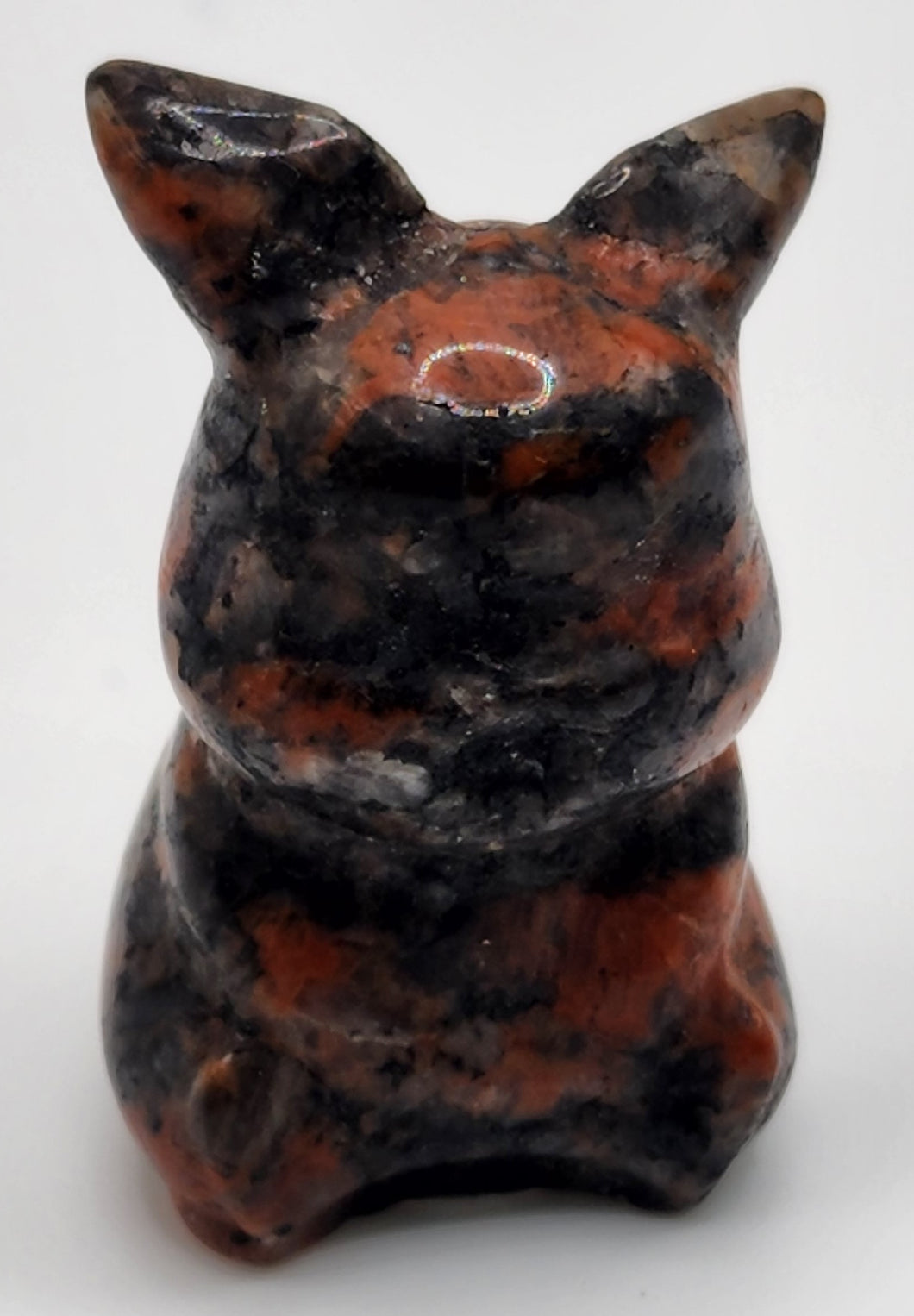 Jasper Gemstone Pikachu Figurine