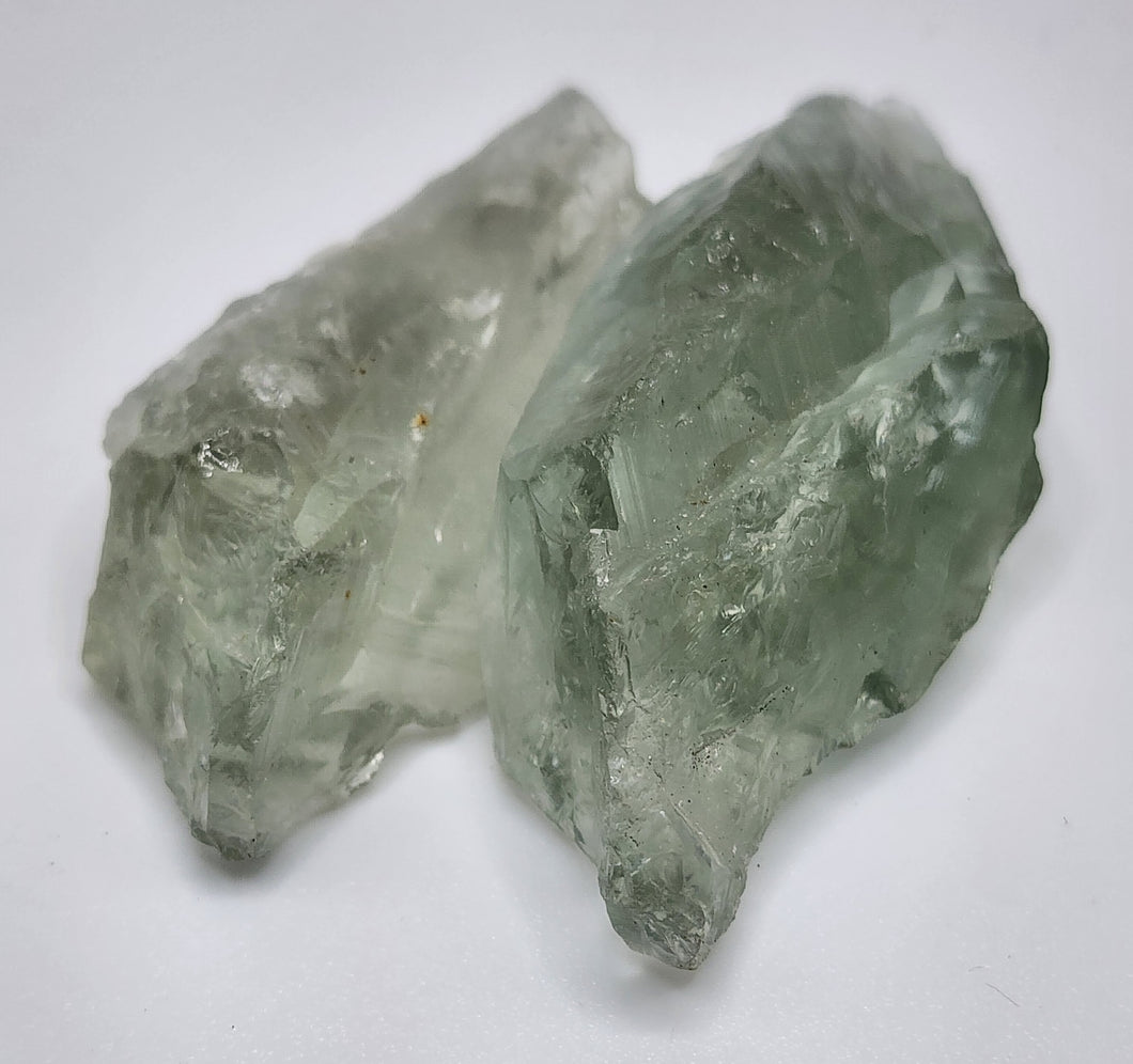 Loose Green Amethyst Gemstone - Rough