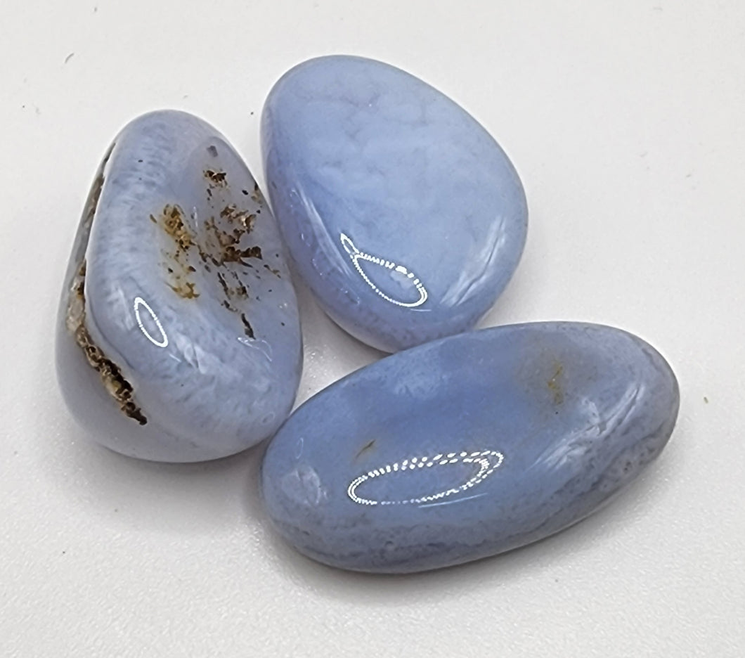 Loose Blue Lace Agate Gemstone
