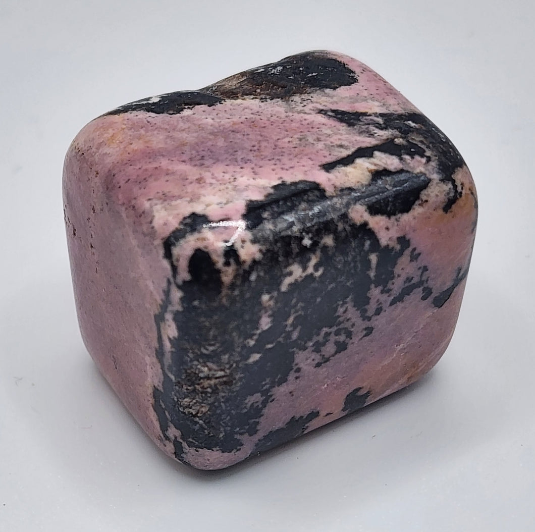Loose Rhodonite Gemstone Cube