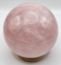 Load image into Gallery viewer, Rose Quartz Gemstone Sphere
