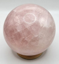 Load image into Gallery viewer, Rose Quartz Gemstone Sphere

