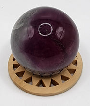 Load image into Gallery viewer, Rainbow Fluorite Gemstone Sphere
