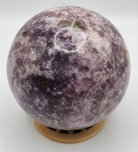 Load image into Gallery viewer, Lepidolite Gemstone Sphere
