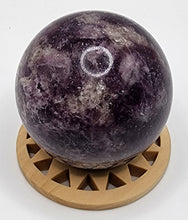Load image into Gallery viewer, Lepidolite Gemstone Sphere
