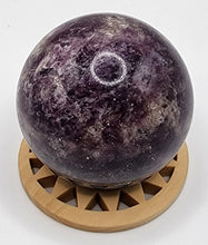 Load image into Gallery viewer, Lepidolite Gemstone Sphere
