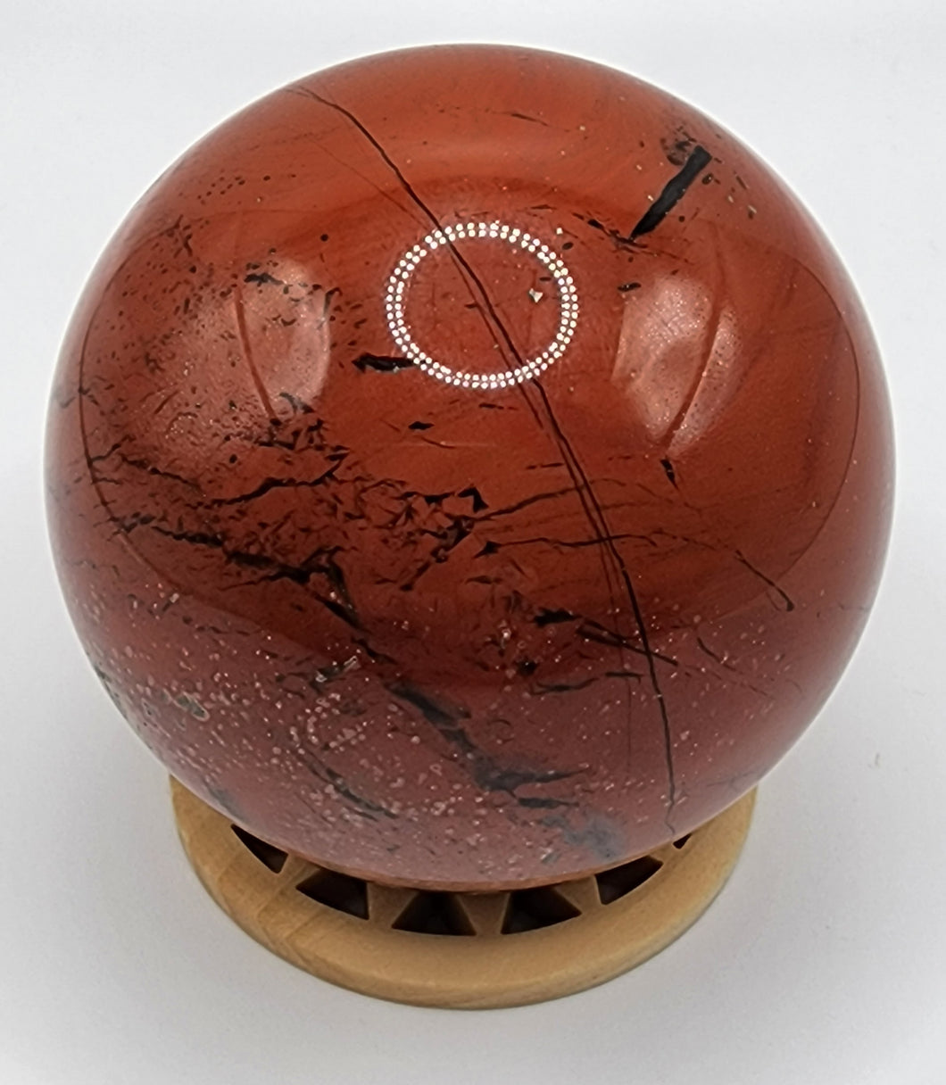 Red Jasper Gemstone Sphere