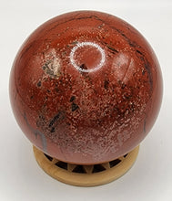 Load image into Gallery viewer, Red Jasper Gemstone Sphere
