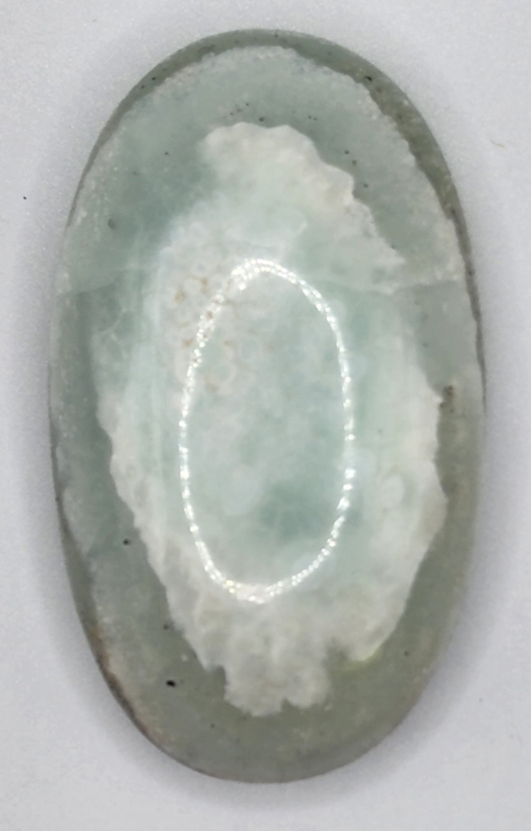 Oval Pistachio Calcite Gemstone