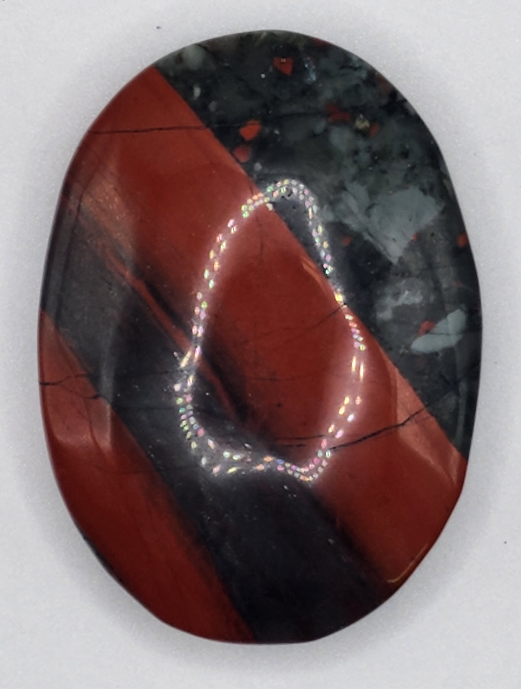Loose Bloodstone Gemstone Oval