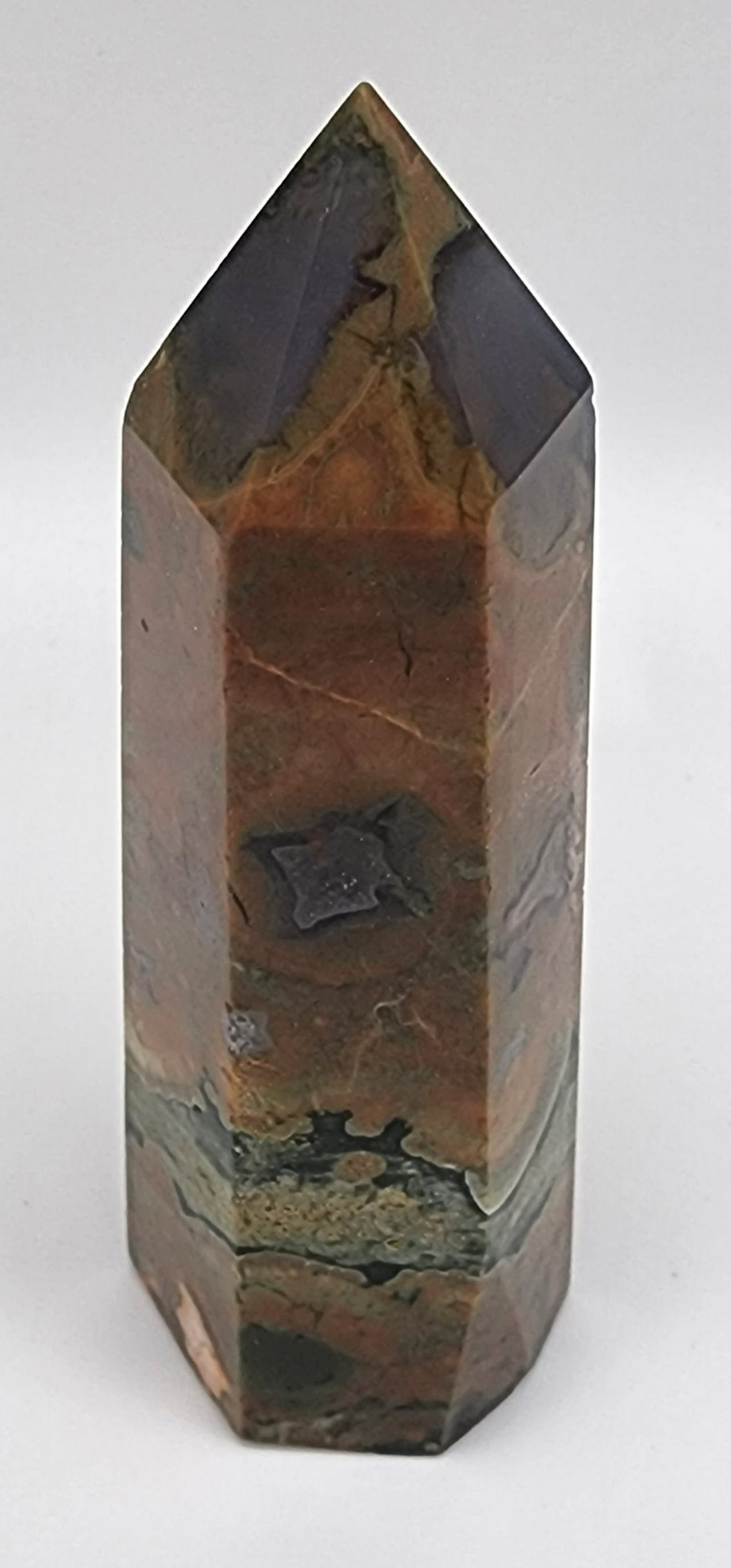Ocean Jasper Gemstone Point