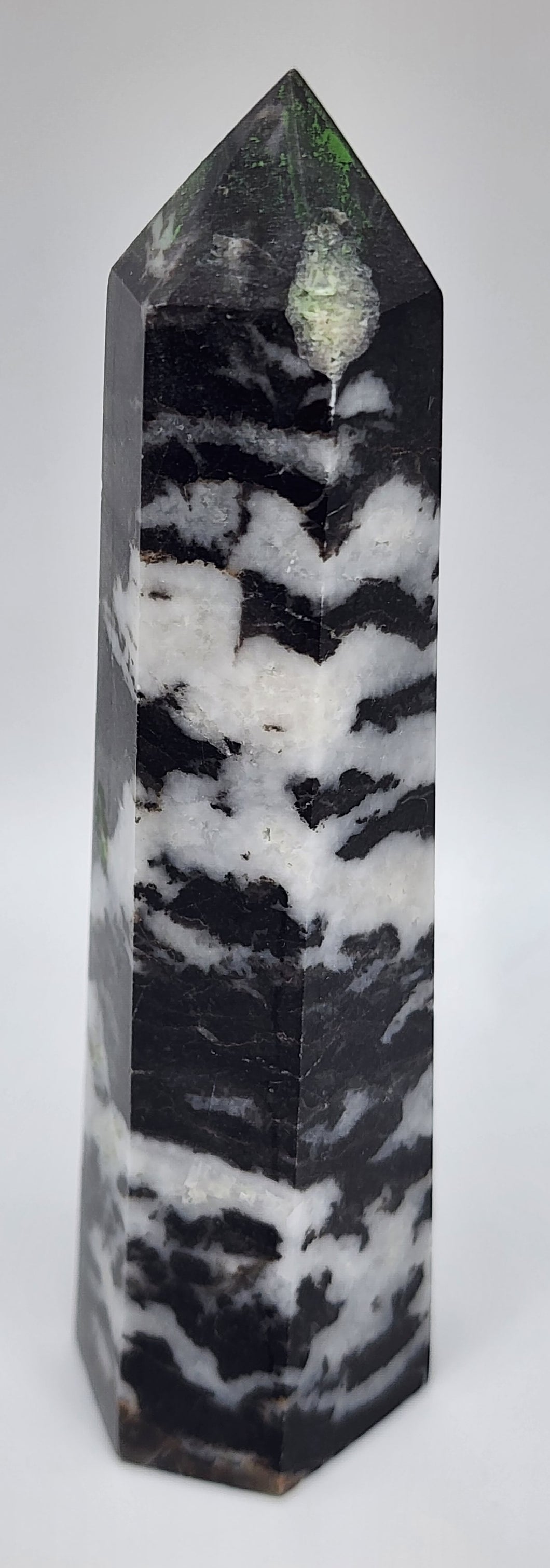 Zebra Jasper Gemstone Point