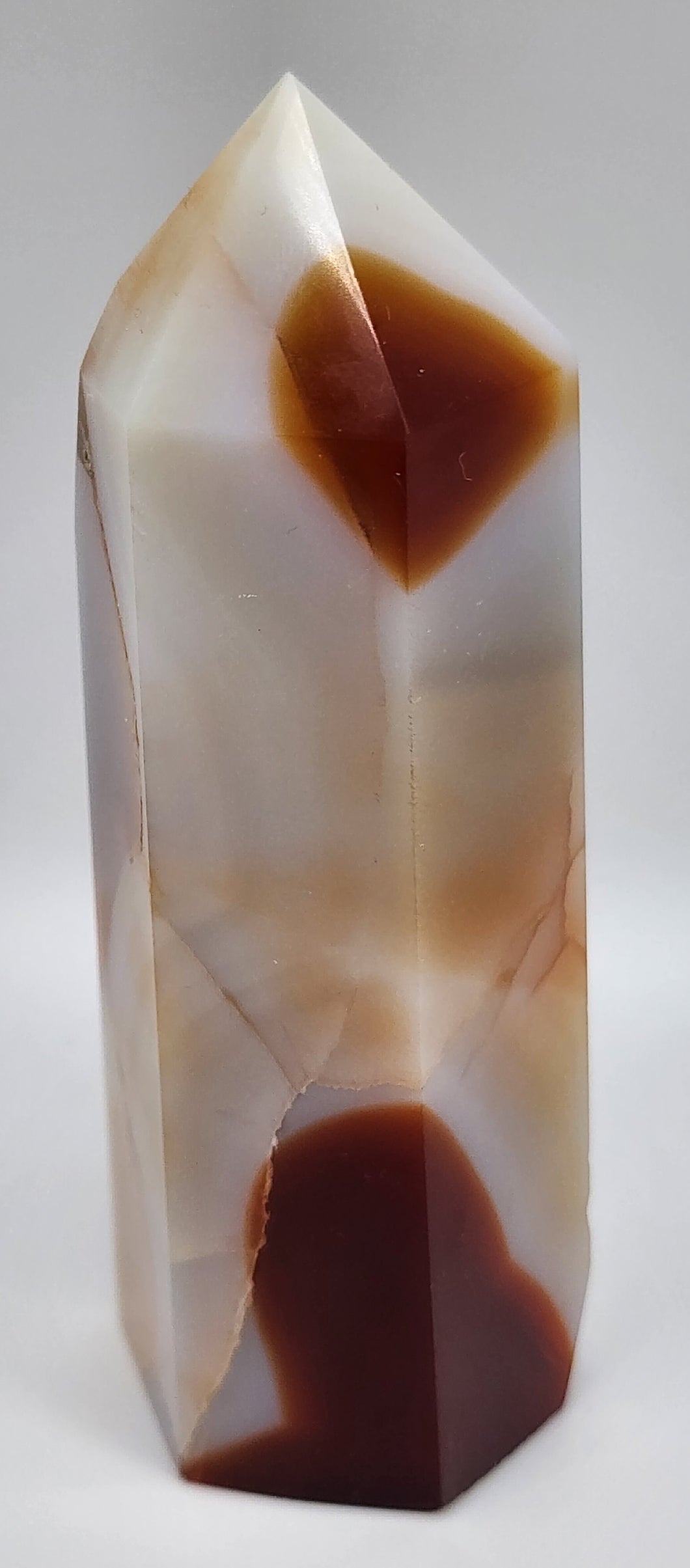 Carnelian Gemstone Point