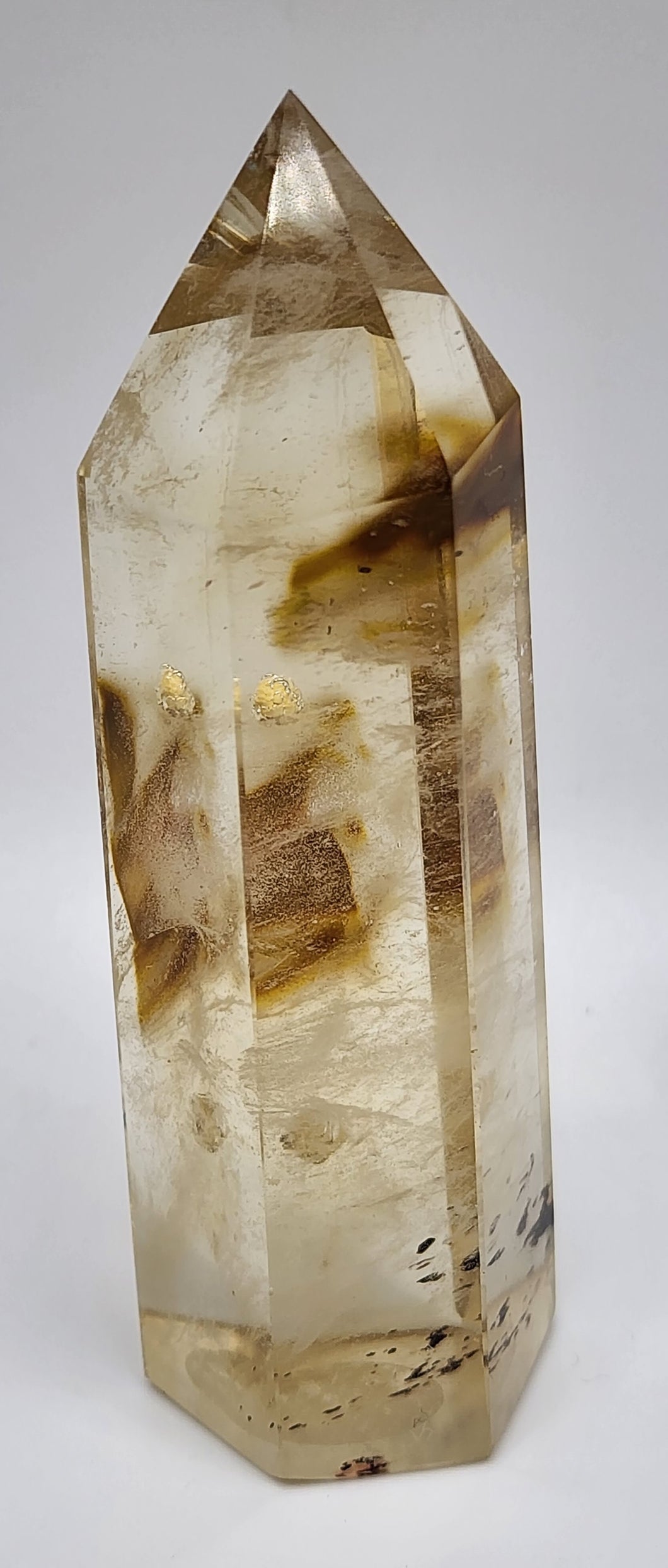 Golden Healer Quartz Gemstone Point