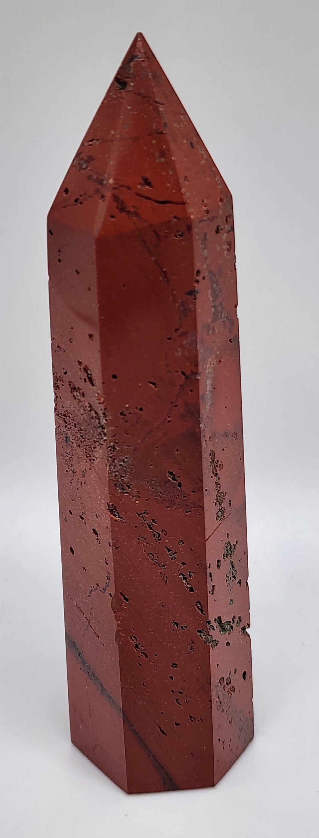 Red Jasper Gemstone Point